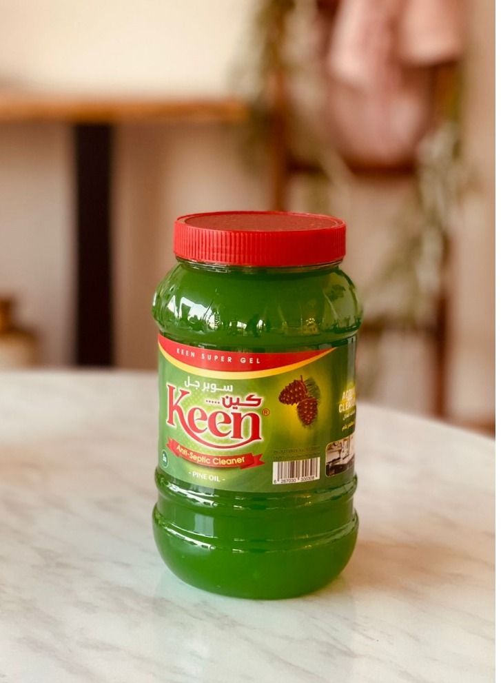 Kin Cleaner Gel 1000 gm against germs with the aroma of pine scent - Image 2