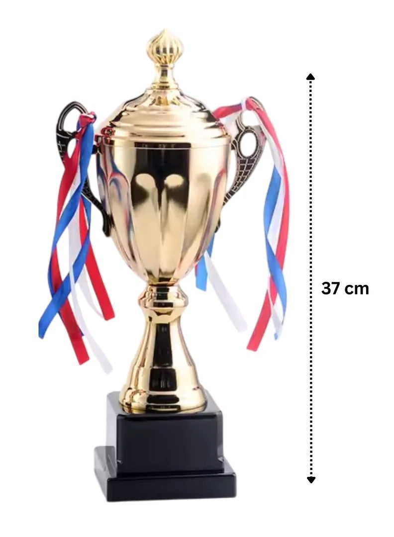 Spall Set of 3 Gold Trophies – 42/37/33cm | Premium Awards - Image 2