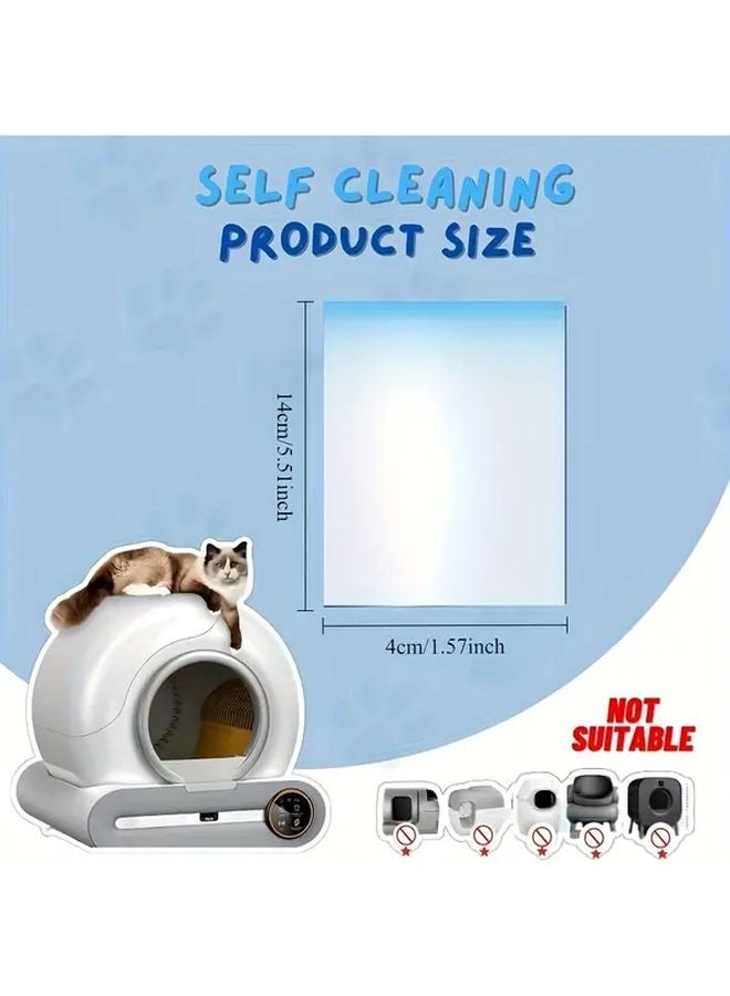 10 Rolls 150pcs Heavy Duty Cat Litter Box Liners Waste Bags 45x50cm Large Size - Image 3