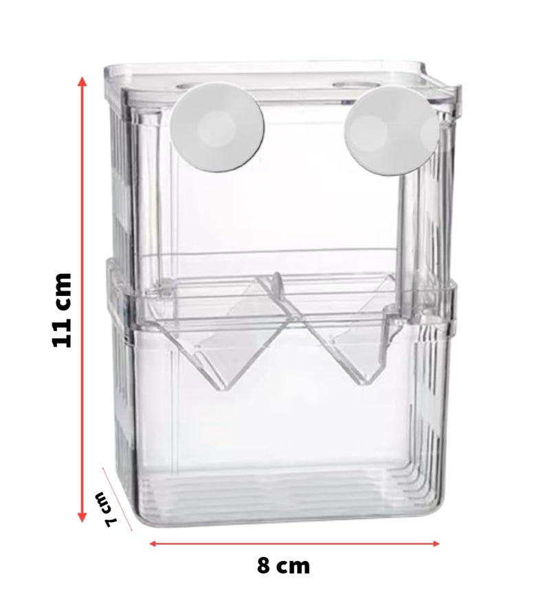 Scroll Store Store Aquarium Double Deck Isolation Box | Breeding Box for auqarium Fish and Shrimp (Small) - Image 5