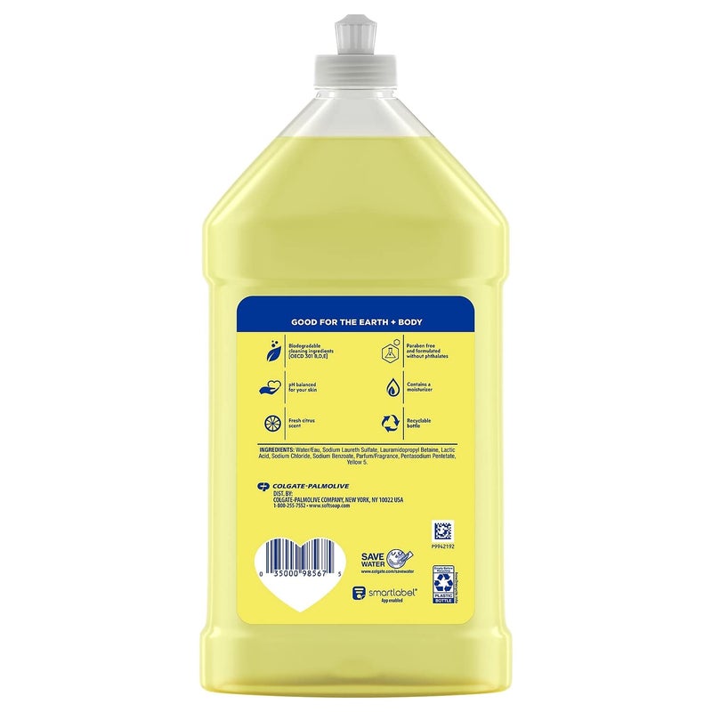 Softsoap Liquid Hand Soap Refill, Refreshing Citrus with Lemon Scent - 32 Fluid Ounce - Image 3