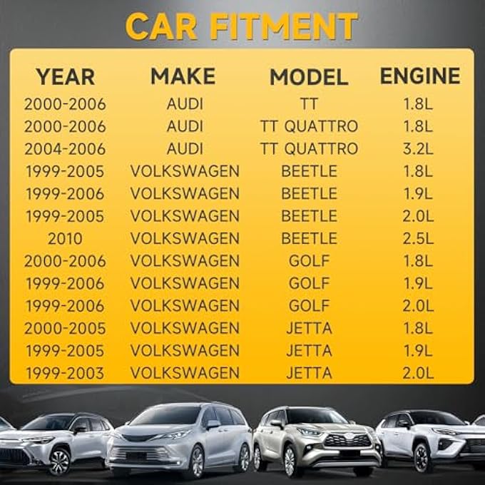Besuto 1.8L 1.9L 2.0L Beetle 1999-06 & Golf Jetta 13853 - Image 2