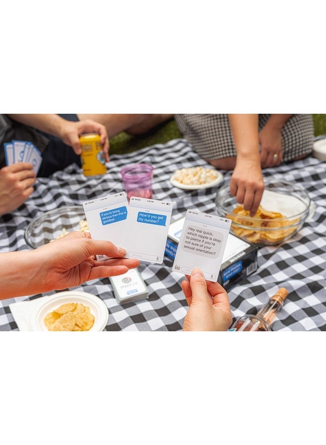 WHAT DO YOU MEME? New Phone, Who Dis? by Relatable, The Offline Text Message Party Game, All New Updated Content, Funny Game Night Games, Adult Christmas Games for Party, Includes 100 Inbox Cards and 300 Reply Cards - Image 2