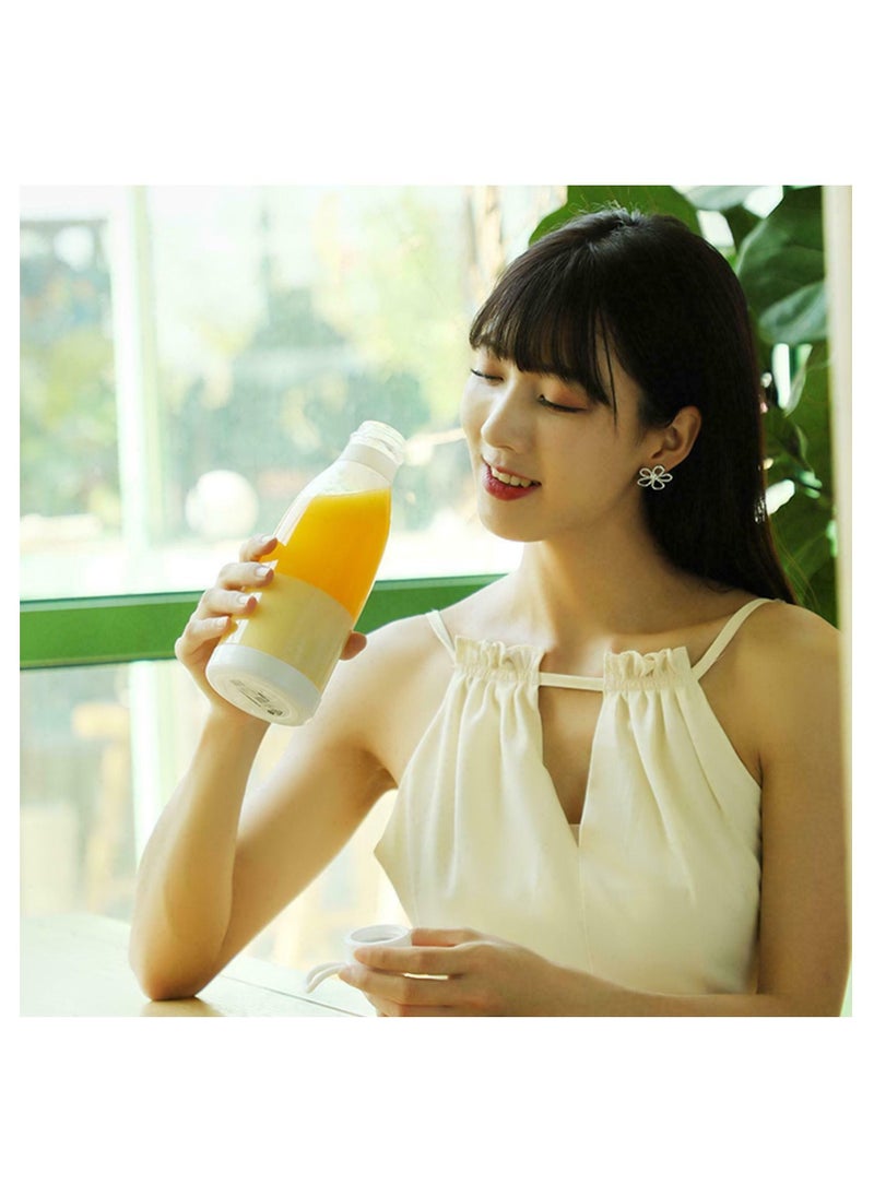 Generic - Portable Juicer Blender Machine, Electric Juicer Kettle Bottle for Shakes, Mini Fruit Battery Rechargeable USB Blender Smoothie Maker - Image 1