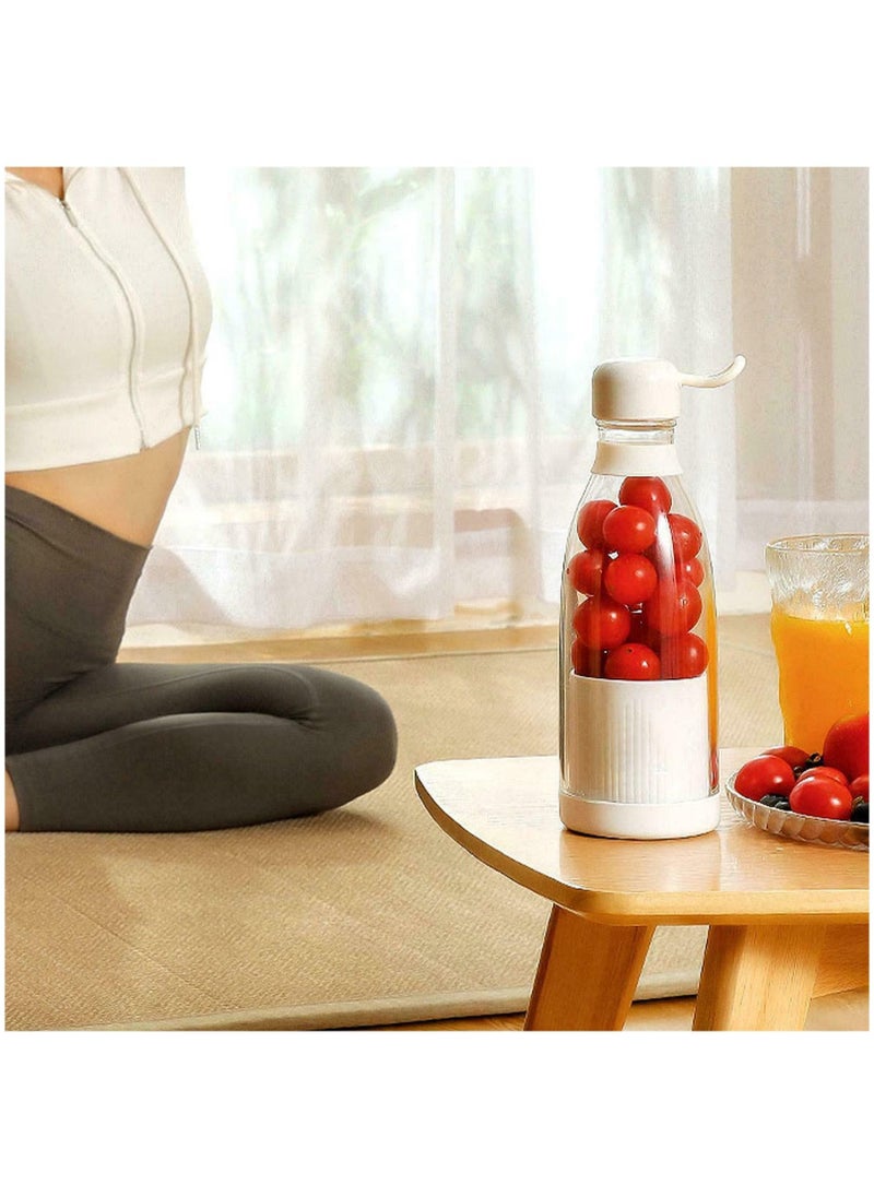 Generic - Portable Juicer Blender Machine, Electric Juicer Kettle Bottle for Shakes, Mini Fruit Battery Rechargeable USB Blender Smoothie Maker - Image 1