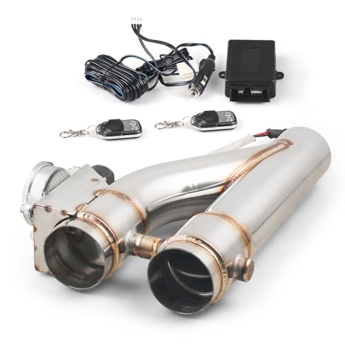 Dyno Racing Universal 3 Inch Stainless Steel Exhaust Pipe Kit - Image 1