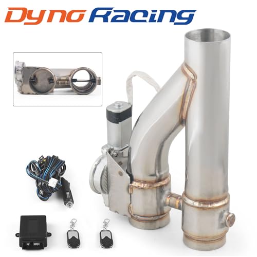 Dyno Racing Universal 3 Inch Stainless Steel Exhaust Pipe Kit - Image 2