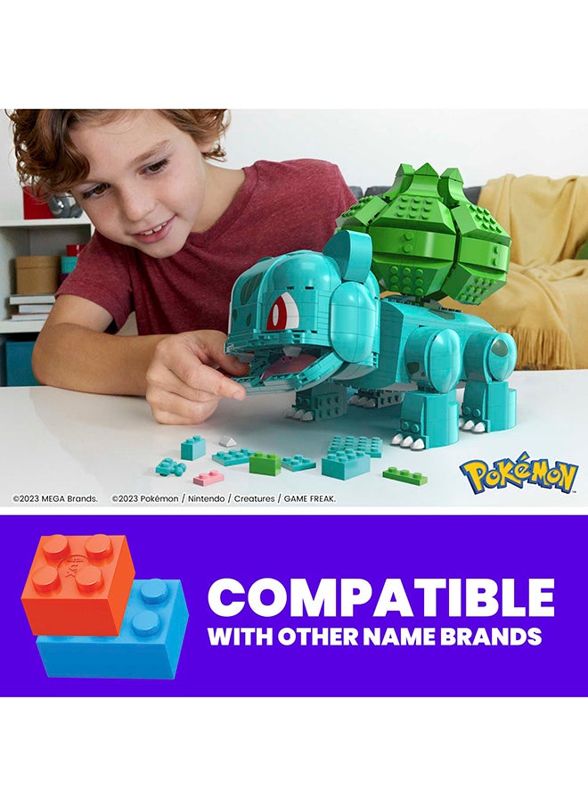 MEGA Mega Construx Jumbo Bulbasaur  - Image 3