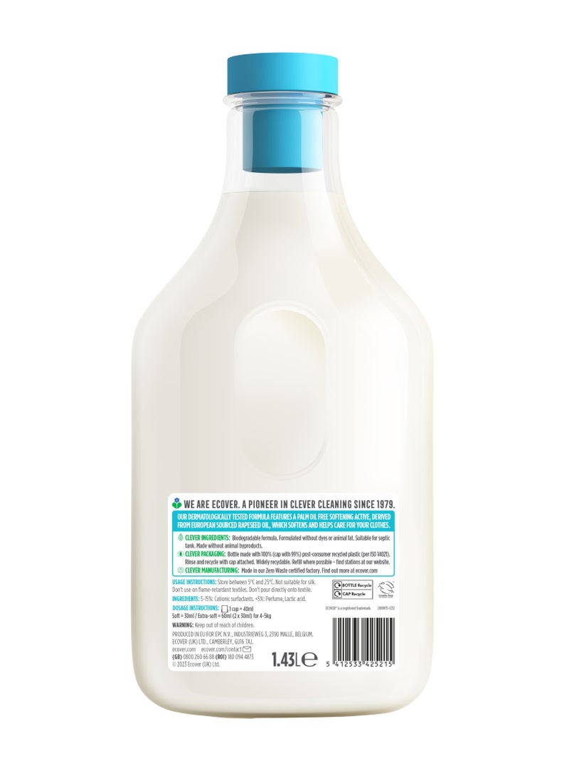 ecover Fabric Softener Plant Based Biodegradable Formula 1.43L - Image 2
