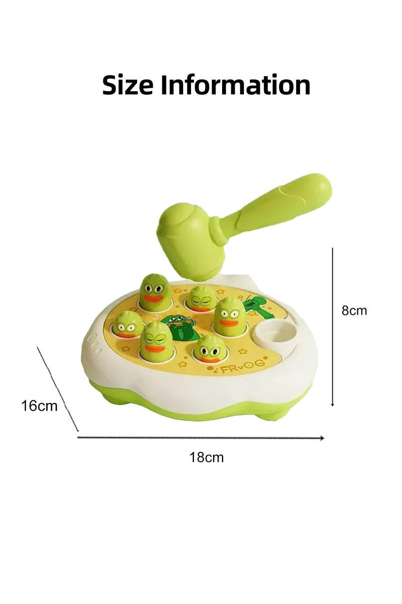erorex frog no box Duck/Frog/Pig Baby Toy Montessori Learning Game Educational Puzzle Gift for 12 24 Months - Image 4