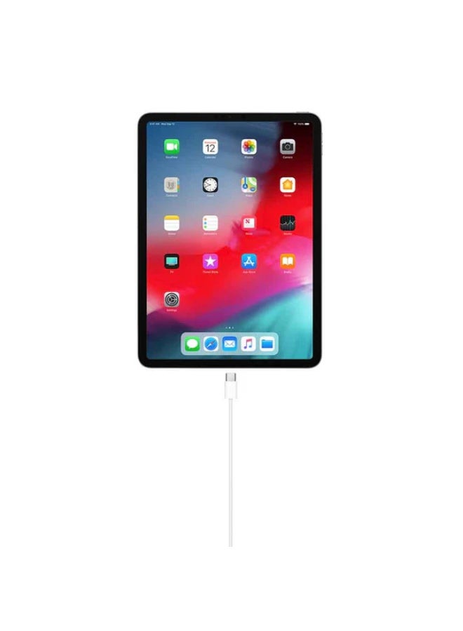 بروماس كابل بيانات DC296 من نوع USB-C إلى USB-C بطول 1.8 متر، يدعم الشحن السريع بقدرة 60 واط - أبيض - Image 2