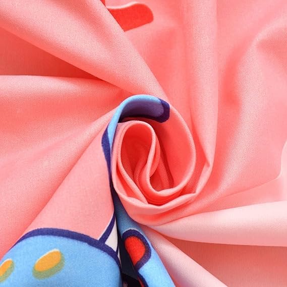 BLENZZA DECO بيلينزا ديكو™ غلاسي قطن لحاف سرير مفرد قابل للعكس للأطفال 1 وملاءة سرير مفرد 1 مع غطاء وسادة 1 (تصميم 4) (من 0 إلى 8 سنوات) - Image 5