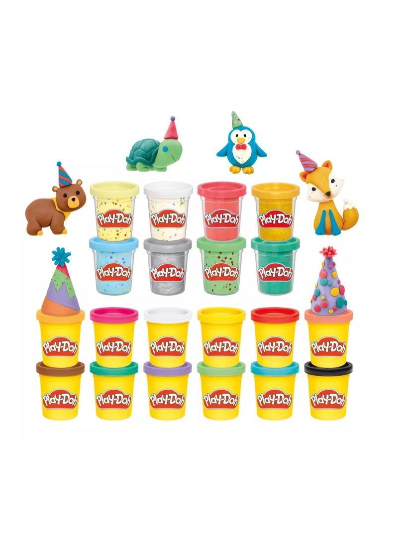 Play-Doh Create & Celebrate Modeling Compound 20-Pack, 2 ounce Cans, for Ages 2+ - Image 3