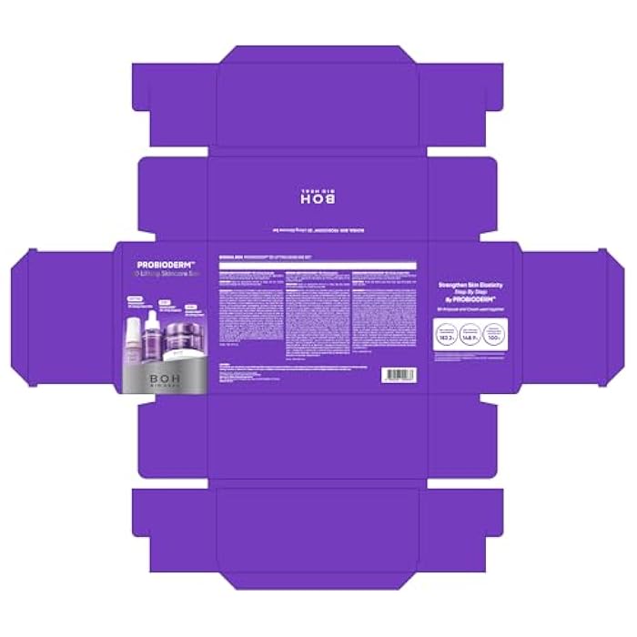 BIOHEAL BOH مجموعة العناية بالبشرة BIOHEAL BOH Probioderm 3D لرفع البشرة | مرطب وجه مضاد للشيخوخة كريم ليلي، أمبول وسيروم رذاذ للوجه | مجموعة العناية بالبشرة الكورية للتثبيت والترطيب | مجموعة هدايا K Beauty للنساء - Image 2