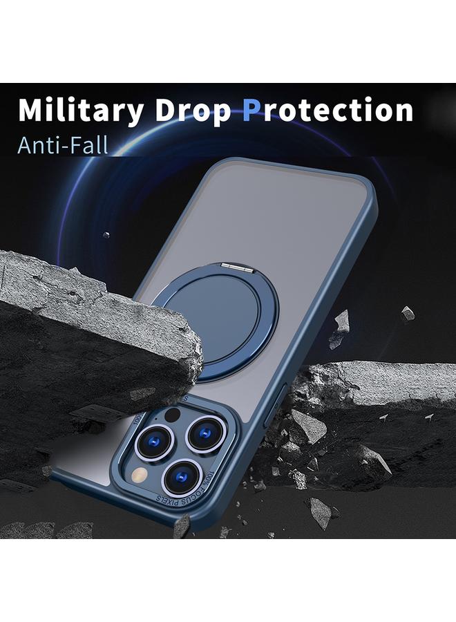 S-TOP Case For iPhone 15 Pro Max 360-degree Rotating MagSafe Magnetic Holder Phone Case - Image 3