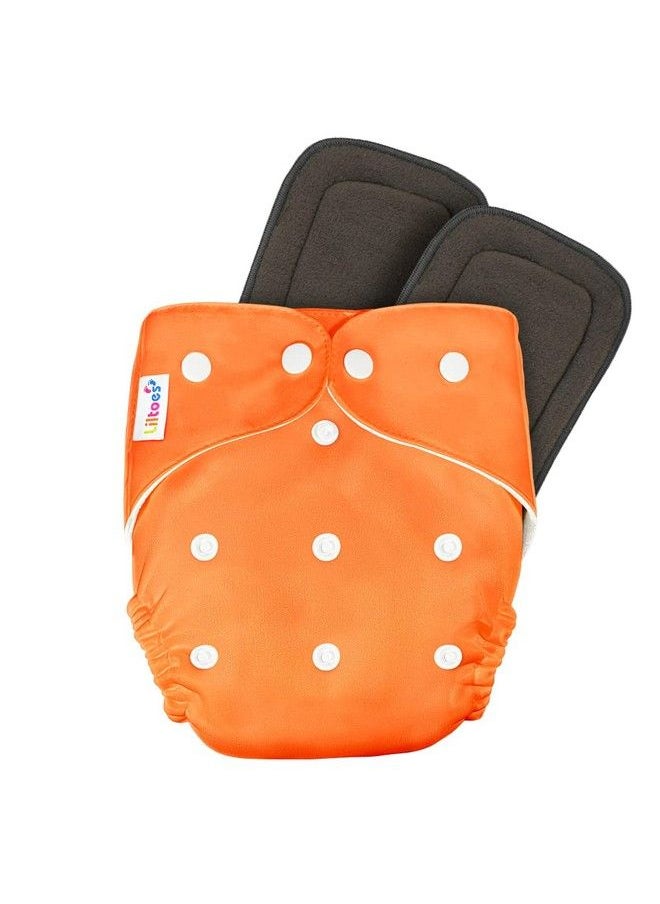 Baby'S All In One Washable Reusable Adjustable Cloth Diapers With Bamboo Charcoal Insert (Set Of 3) (Orange Set Of 3) - pzsku/Z13A62A59B2C01D3BB6ADZ/45/_/1692785050/b12ef316-5307-471e-85b2-273a038bc1d4