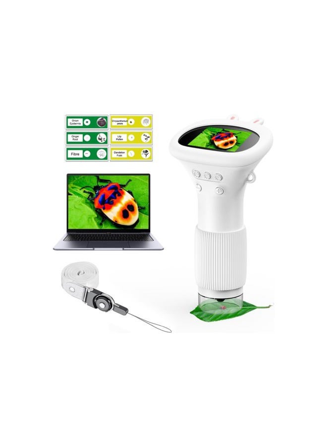 WINWEND Kids Microscope - 1000X Portable Digital Microscope | Photo & Video | LED Light | Plastic Material - Image 1