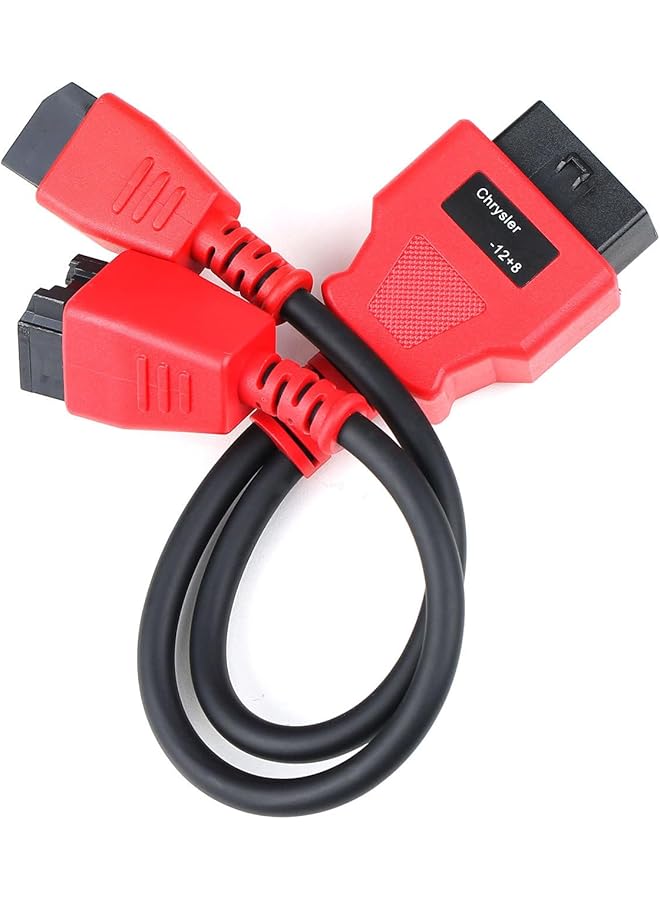 Generic Original Obd2 Adapter For Chrysler 12+8 Programming Cable Connector, Bypass Gateway Protocol Cable, Work On Maxicom Mk808S Mk808Bt Pro Mx900 Maxisys Ms906 Pro Ms906 Pro-Ts Ms919 Ms909 Ultra - Image 1