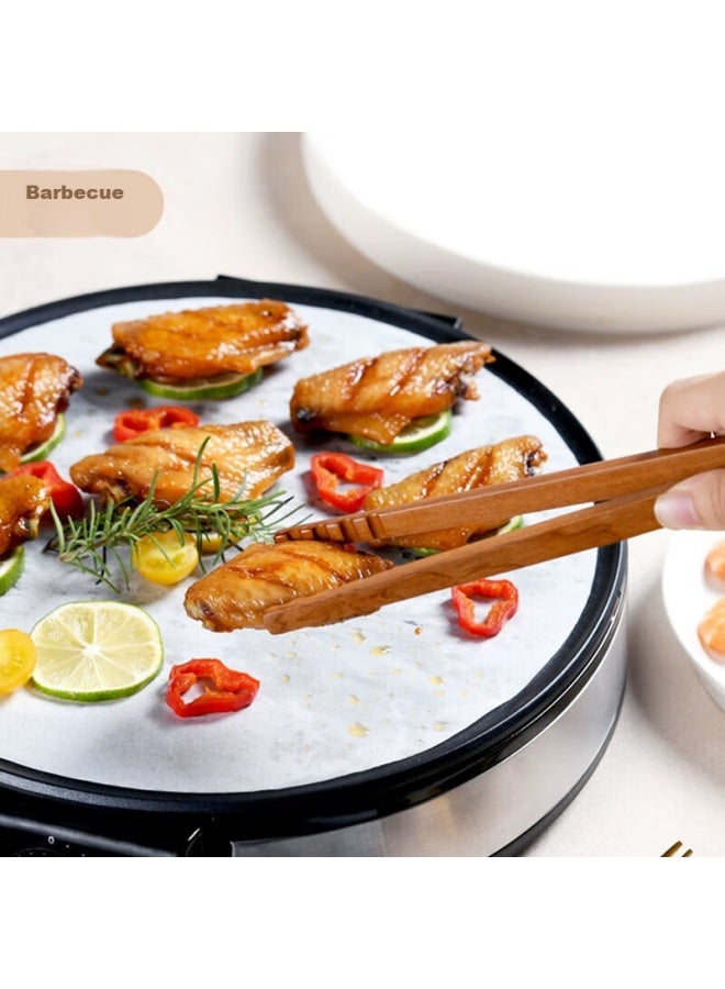 ورق السيليكون ماكسكوك للقلاية الهوائية، الشواء، الخبز، البخار، وصفيحة الخبز، 28 سم، 50 ورقة، Mcpj4498 - Image 4