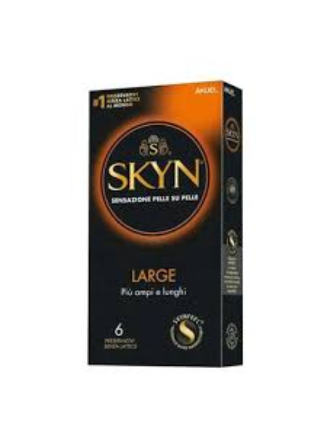 SKYN Large Feel Everything غير لاتكس للراحة الفاخرة - 6 قطع - Image 3