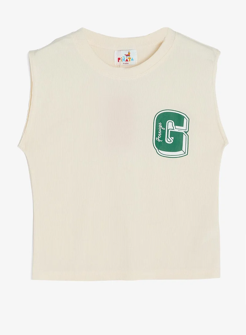 Pinata  Sleeveless Top and Shorts Set for Men | Best Price UAE