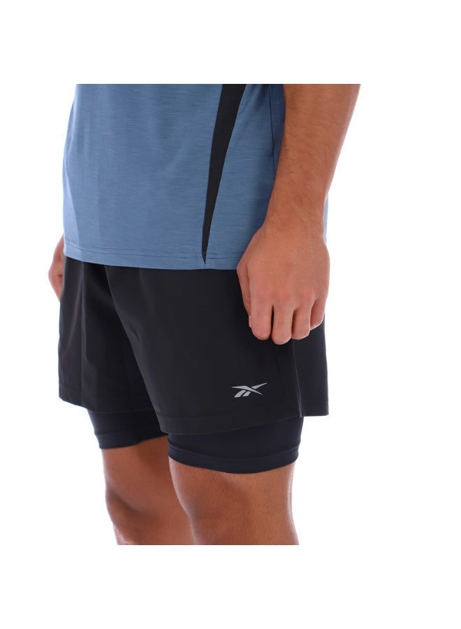 Reebok NORMSKI 2 IN 1 TRAINING SHORT - Image 4