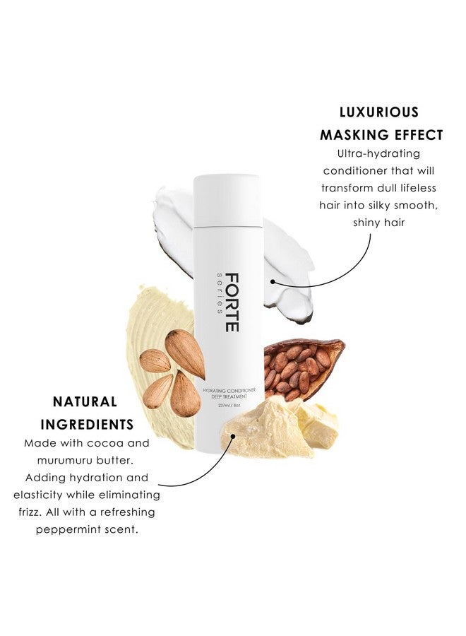 Alex Costa Hydrating Hair Conditioner for Men by Forte Series Deep Treatment for Damaged Hair Nourishing for Dry Hair Sulfate & Paraben for Frizzy Hair, (8 oz) - Image 2