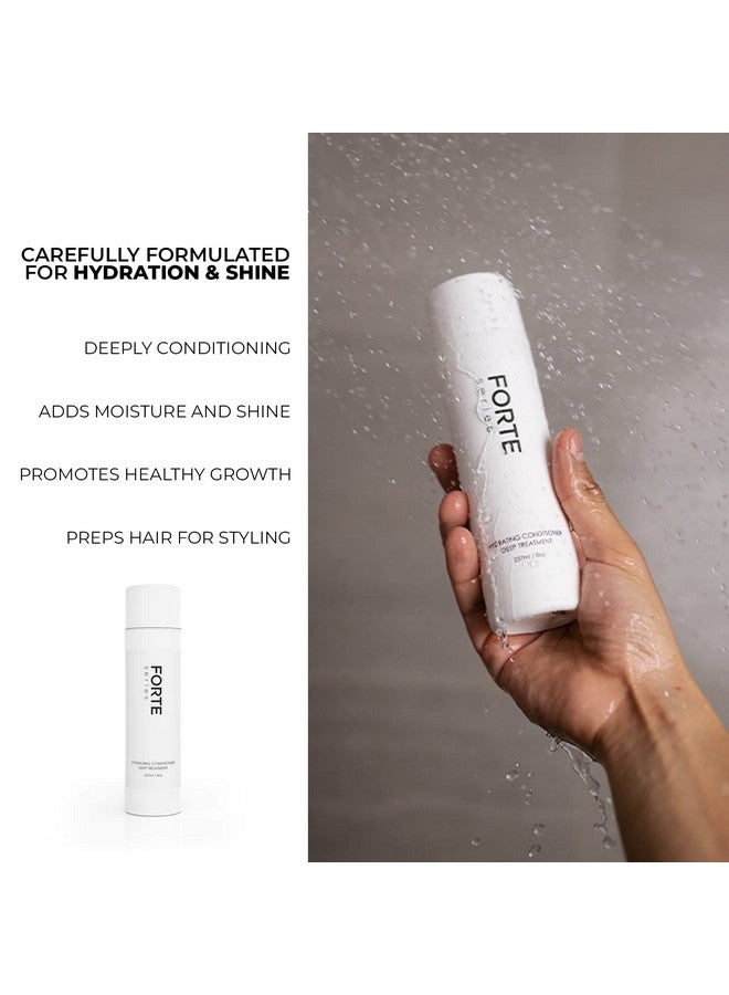 Alex Costa Hydrating Hair Conditioner for Men by Forte Series Deep Treatment for Damaged Hair Nourishing for Dry Hair Sulfate & Paraben for Frizzy Hair, (8 oz) - Image 5