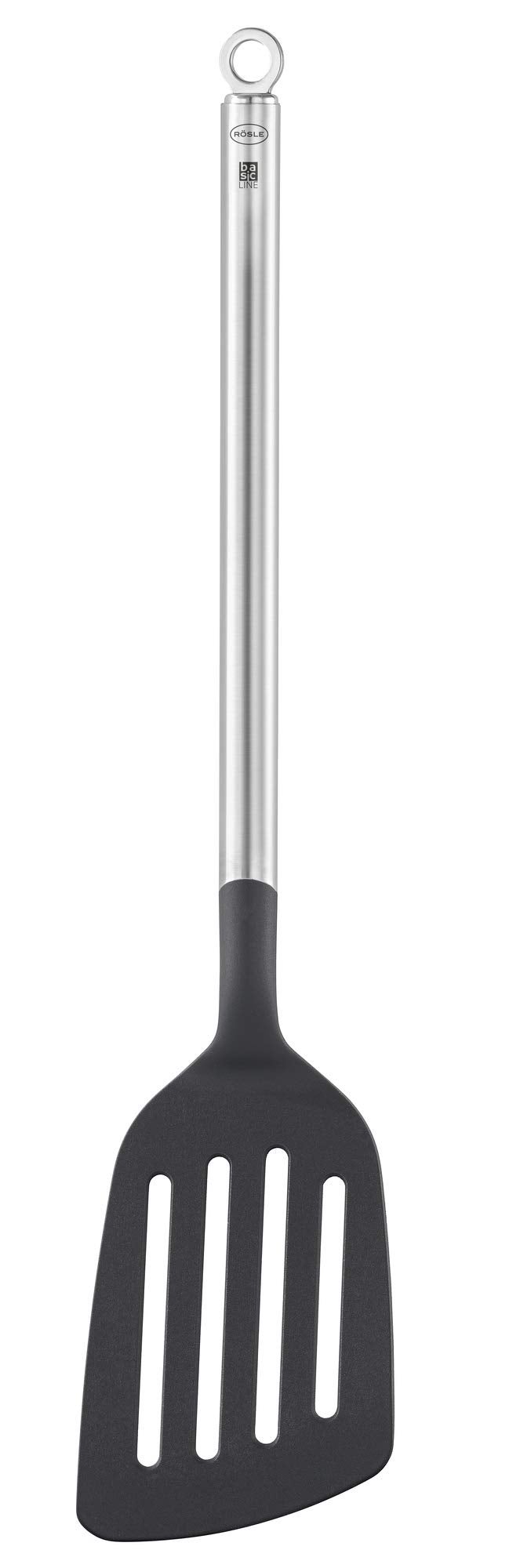 Rsle Basics Line Slotted Turner Spatula with 135 in Stainless Steel Handle
