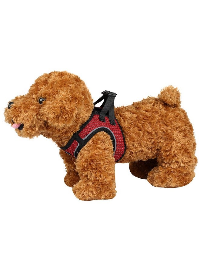 Emily Pets Mesh Dog Harness, Step In Adjustable Harness For Dogs (Medium, Red) - Image 2