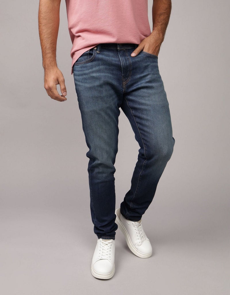 American Eagle AE AirFlex+ Patched Athletic Skinny Jean - Image 1