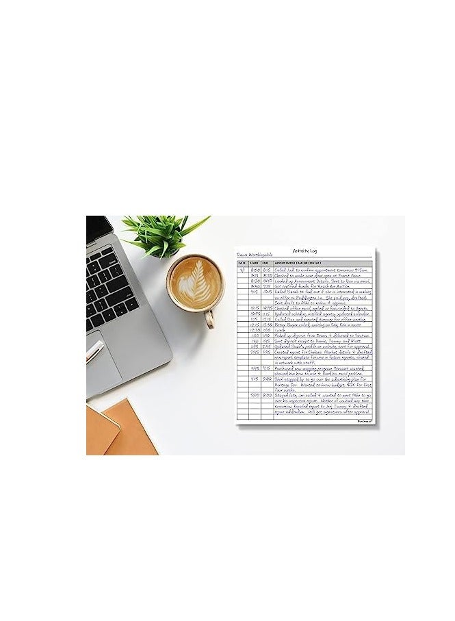 بريميفي 50 صفحة للقيام بقائمة الأنشطة، المفكرة، مخطط يومي وأسبوعي، A4، أوراق تمزيق - Image 2