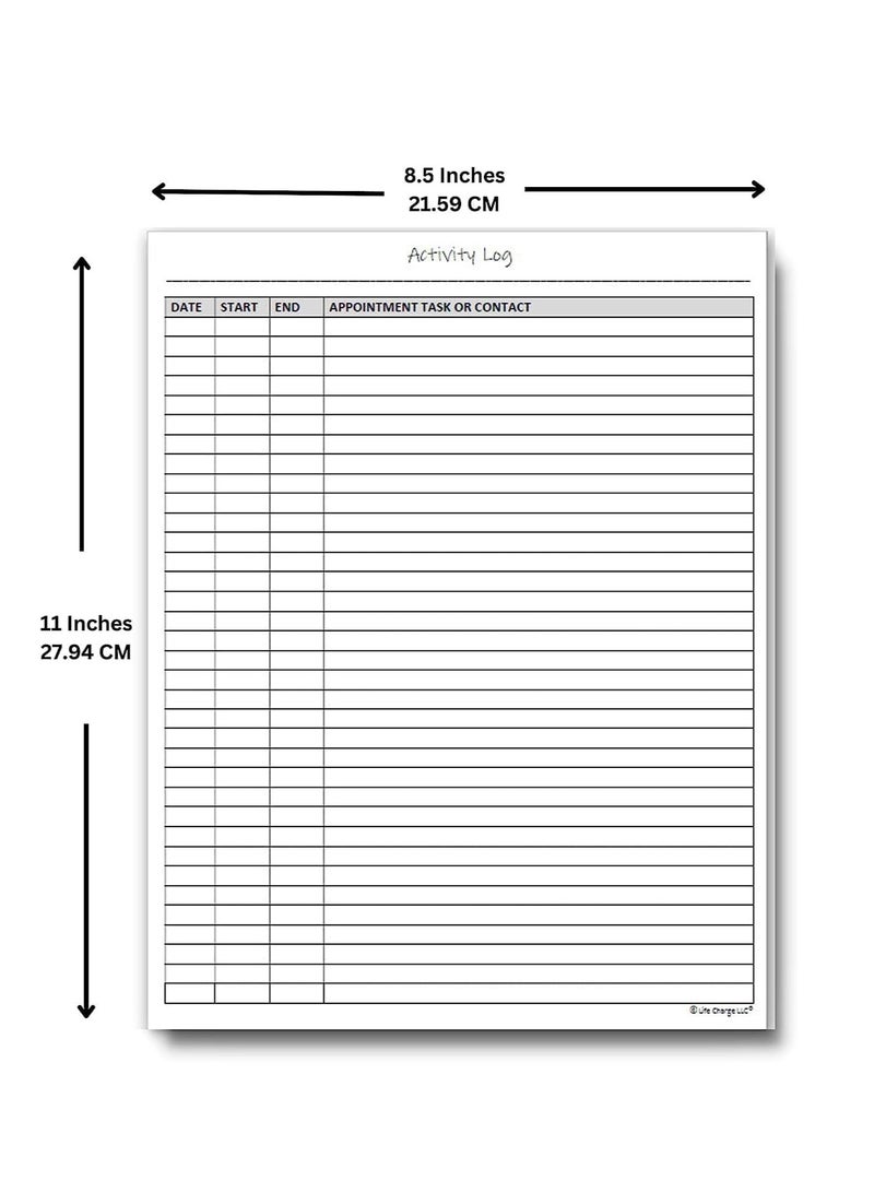 بريميفي 50 صفحة للقيام بقائمة الأنشطة، المفكرة، مخطط يومي وأسبوعي، A4، أوراق تمزيق - Image 3