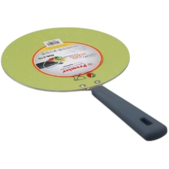 بريمير تاوا السيراميك مقعر بطول 28 سم قاعدة حث للطهي حتى غير اللاصق، أواني طهي متينة صديقة للبيئة، مثالية لفطائر روتي دوسا، مقبض مقاوم للحرارة - Image 3