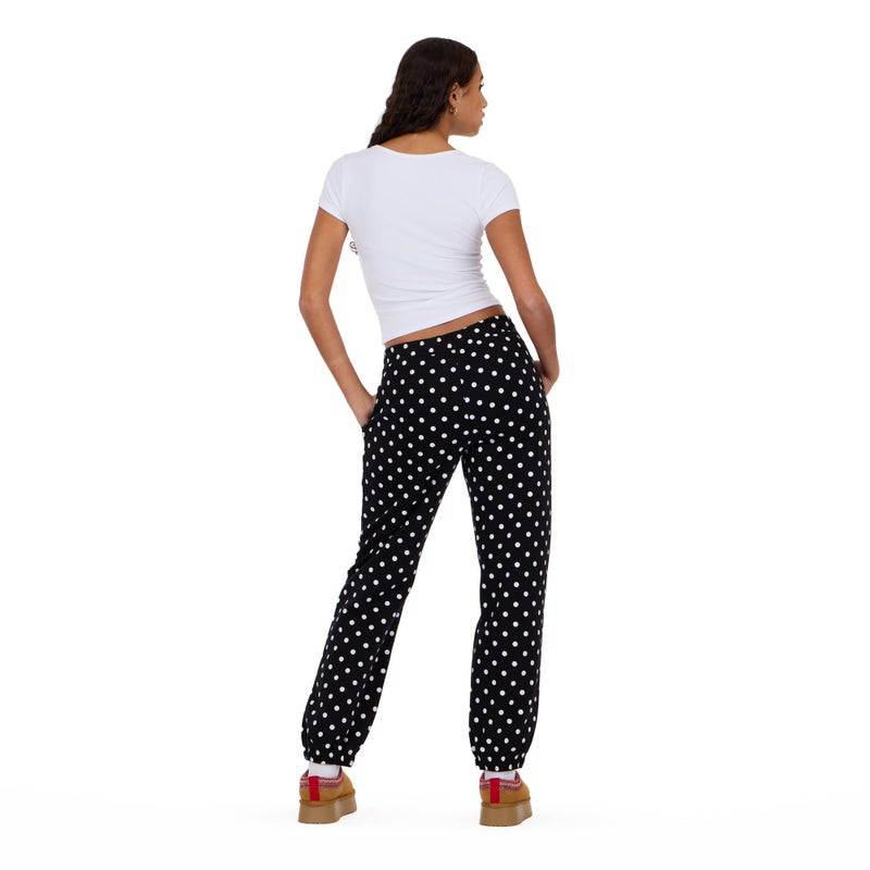 Forever 21 Womenâ€™s Fleece Jogger â€“ Soft Drawstring Sweatpants with Elastic Waist and Cuffs for Everyday Casual Comfort, Black, Medium - Image 5