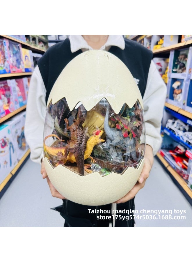 Children's Dinosaur Egg Toy Triceratops Tyrannosaurus Rex World Jungle Insect Wild Animal Model Male Girl Cognition-Color:Dinosaur Eggs (insects 50 Pieces Suit) - Image 4