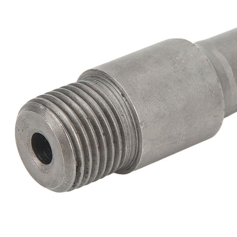 Electric Hollow Core Drill Bit Shank 155mm Silver Round Drill Bit Shank Adapter for Concrete Hole Saw - Image 5