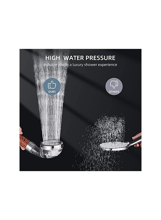 The Bros Filtered Hand Held Shower Head - Ionic Head - Help Reduces Hair Loss - Rainfall Spa - Water Saving - Purifies Water - Remove Chlorine - Image 4