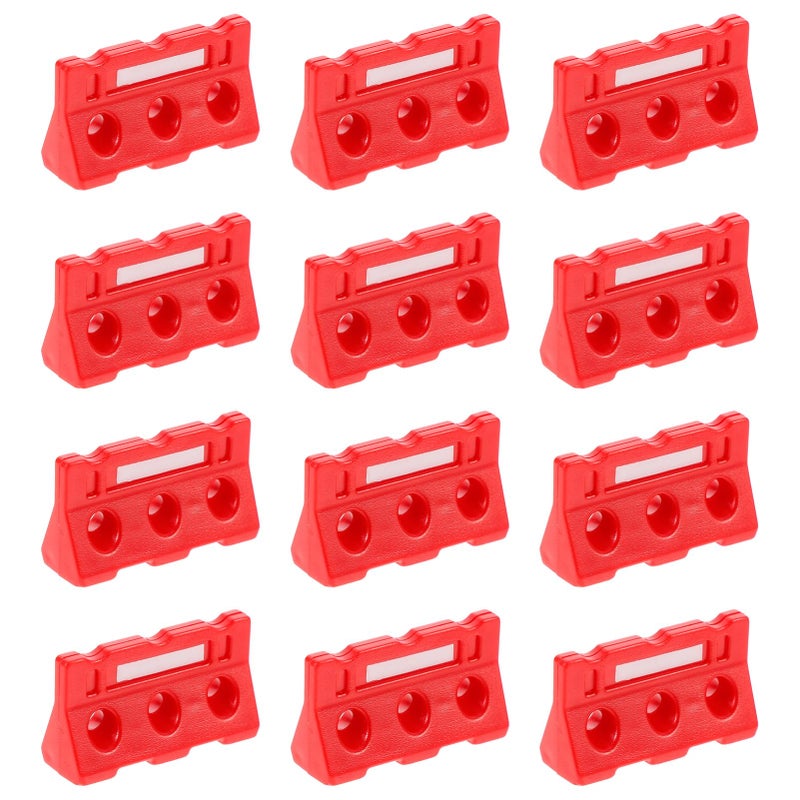 24 Pcs Miniature Road Barricade Toys for Train Layouts School Projects and Decorations - Image 2
