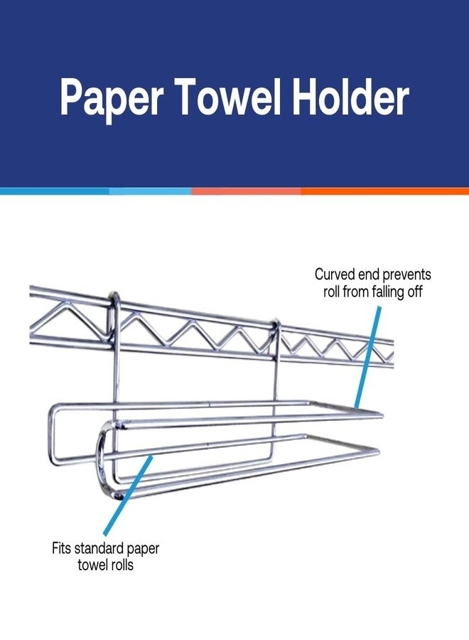 Si Shelving Inc. Paper Towel Holder for Wire Shelving - Image 3