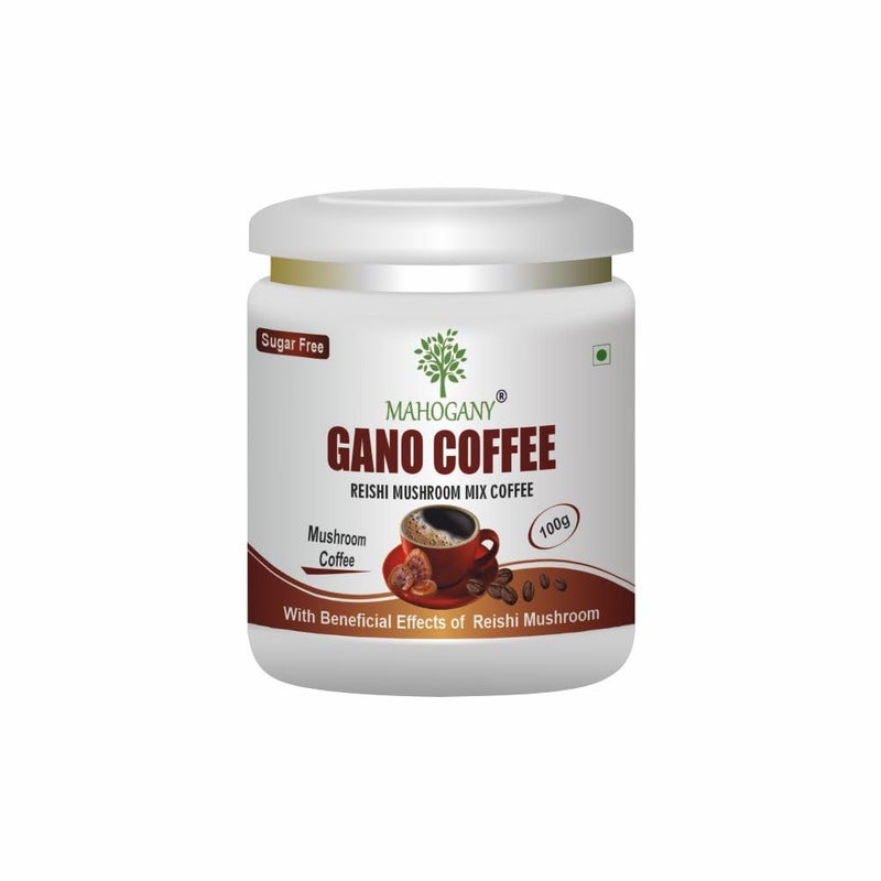 Mahogany Instant Gano Coffee Enriched with Reishi Mushroom Extract 100g - Image 1