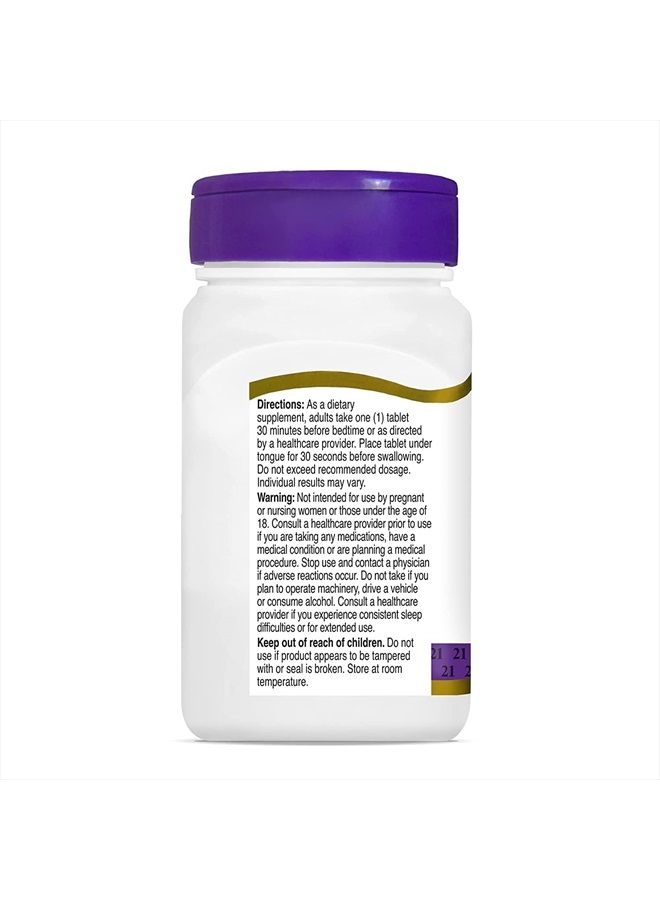 21st Century Extra Strength, Quick Dissolve Melatonin, Cherry, 10 mg, 360 Tablets - Image 4