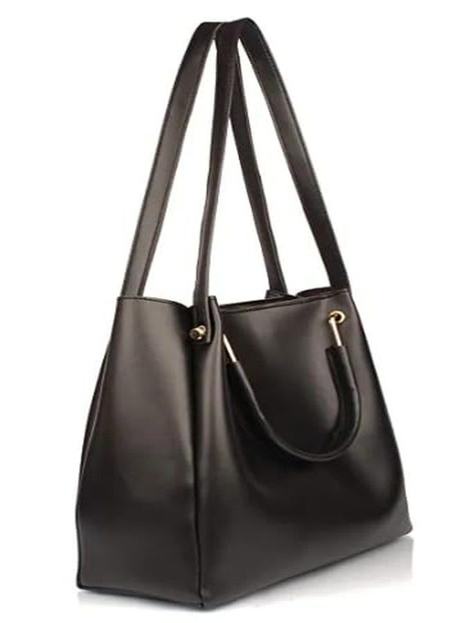 ARONPRO Women's Handbag Combo Latest Fashion PU Leather 1 Sling Bag, 1 Shoulder Bags, Set of 2 - Image 2