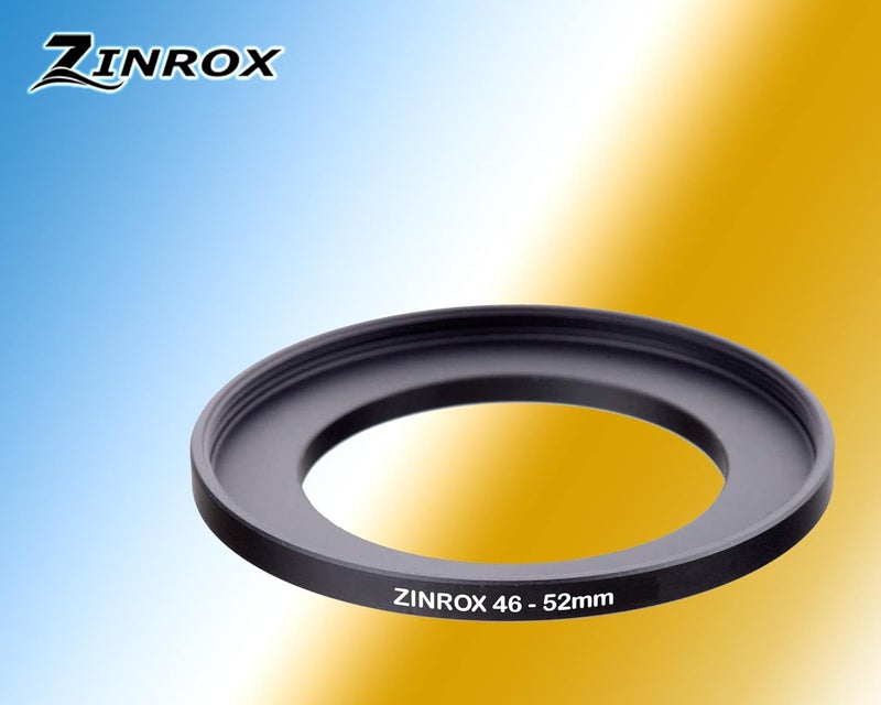 ZINROX® 46-52mm Step Up Lens Filter Adapter Ring, Set of 1 Piece - Size :-46mm to 52mm Stepping Ring - Image 3