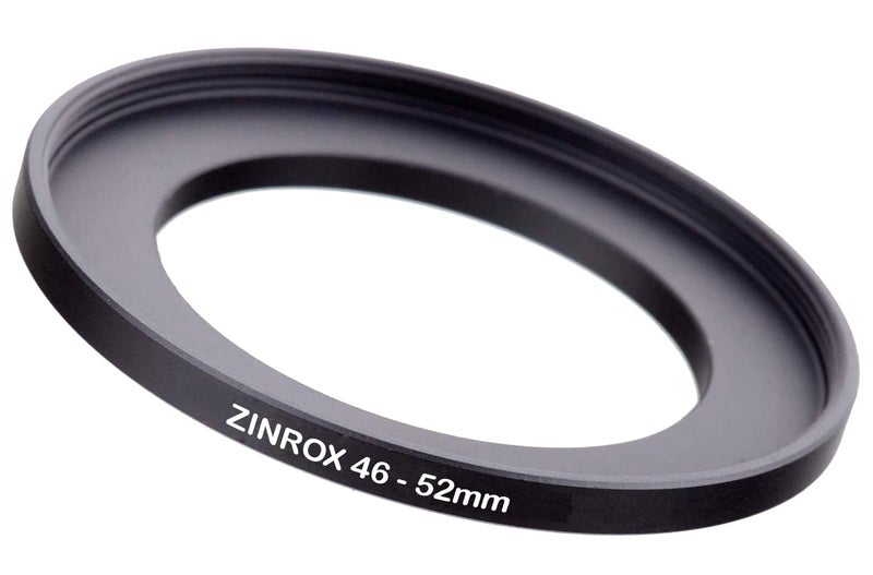 ZINROX® 46-52mm Step Up Lens Filter Adapter Ring, Set of 1 Piece - Size :-46mm to 52mm Stepping Ring - Image 1