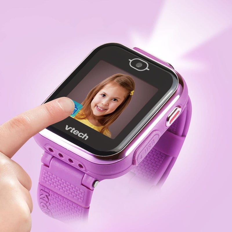 vtech ساعة VTech KidiZoom الذكية DX3، بنفسجي - Image 4