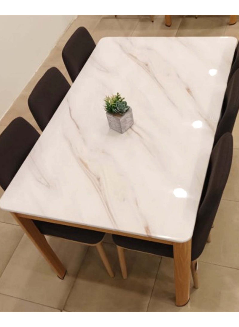 Marble Dining Table 150*90*76 CM - Image 5