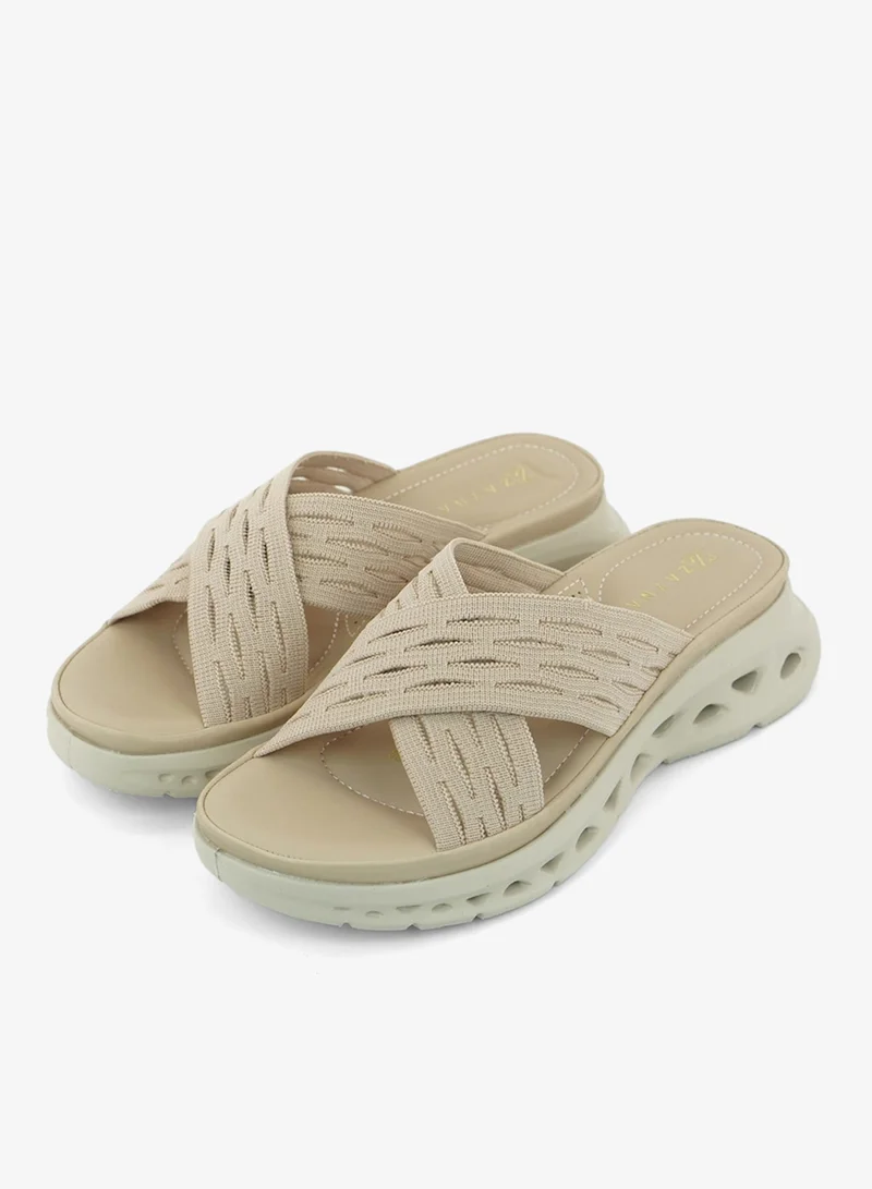 ZAYNA 221-339 Zayna Ladies Casual Slides 3F2006-912