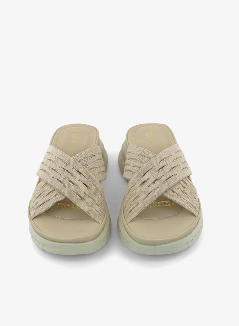 Zayna Nude 221-339 Zayna Ladies Casual Slides 3F2006-912 for Women | Best Price UAE