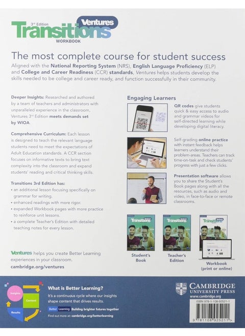 Ventures Transitions Level 5 Workbook